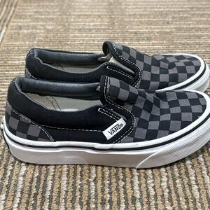 Vans Little Kids Classic Slip-On Checkerboard Shoe Lifestyle size 12 1508731